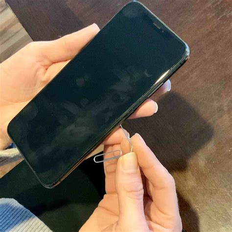 how to open sim card slot on iphone|How to Open an iPhone SIM Card Without an Ejector .